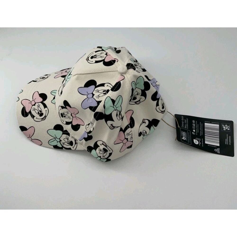 **NEW DISNEY Minnie Mouse Disney Baseball Cap Cotton Adjustable Women ***NWTS**